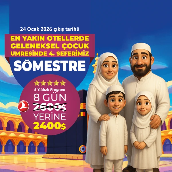 L-JED - 0142 ÇOCUKLU AİLE UMRE PROGRAMI